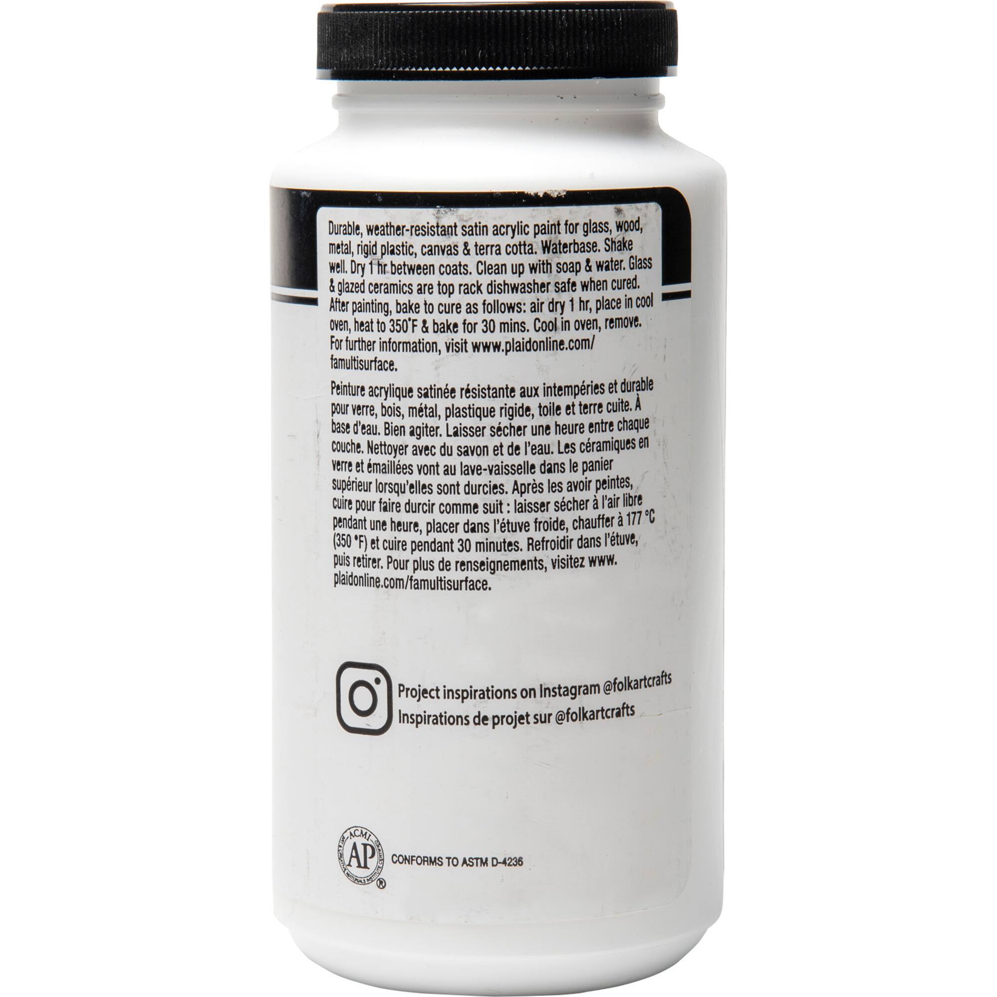 FolkArt® Multi-Surface Satin Acrylic Paint